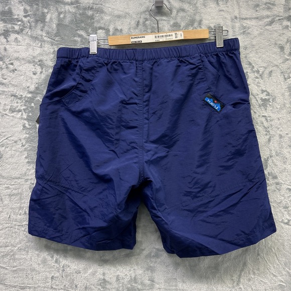 Kavu Shorts Mens Large Blue Big Eddy Belted Nylon Gorpcore Hiking Lightweight - Picture 8 of 10